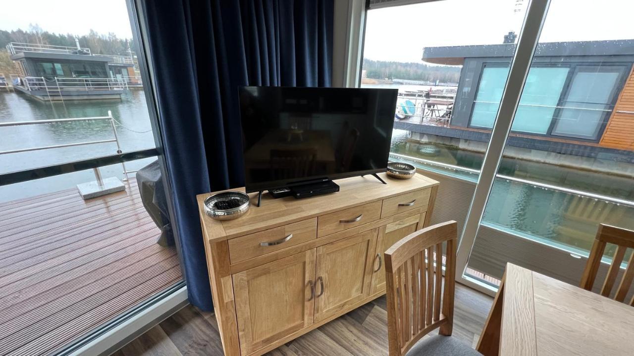 Hausboot Dolce Vita am Bärwaldersee Klitten Buitenkant foto