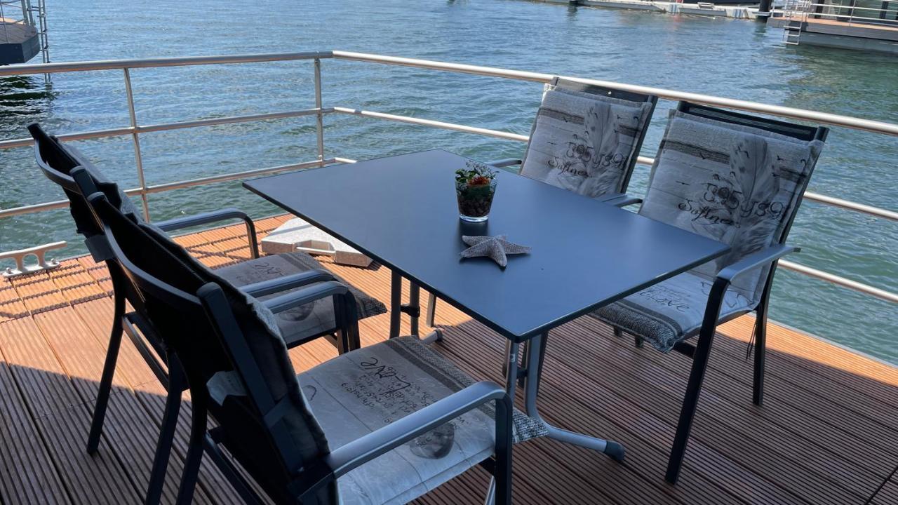 Hausboot Dolce Vita am Bärwaldersee Klitten Buitenkant foto